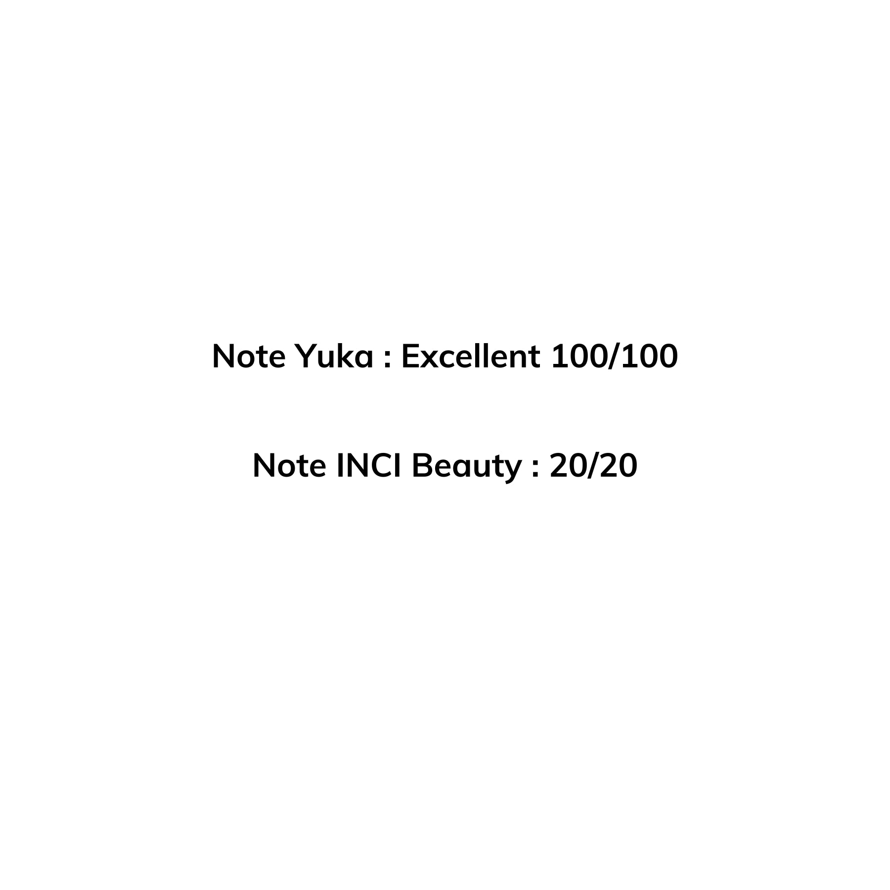 Tous les produits Skin Ontology sont notés 100 sur 100 par Yuka